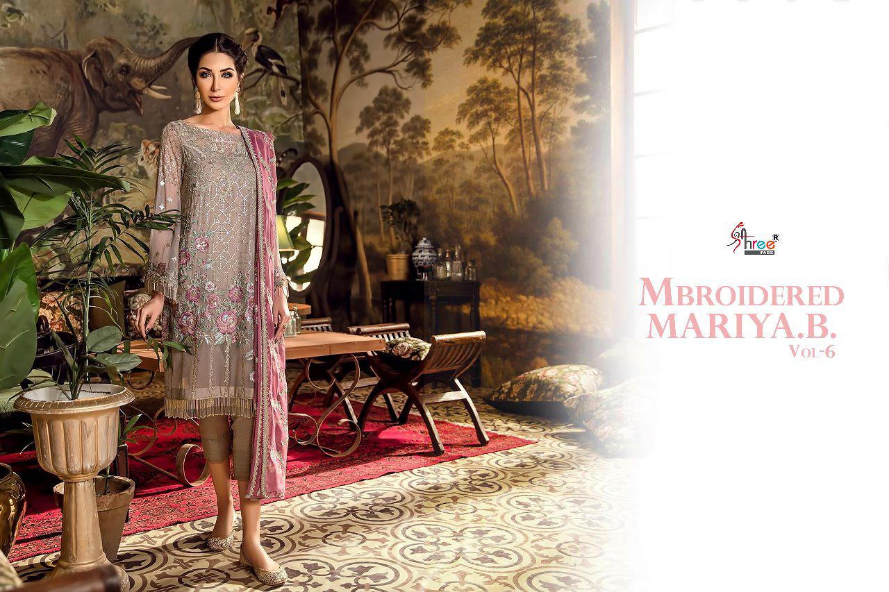Shree Fabs Embroidered Mariya B Vol 6 Exclusive Salwar Suit Shree Fabs Embroidered Mariya B Vol 6 Exclusive Salwar Suit